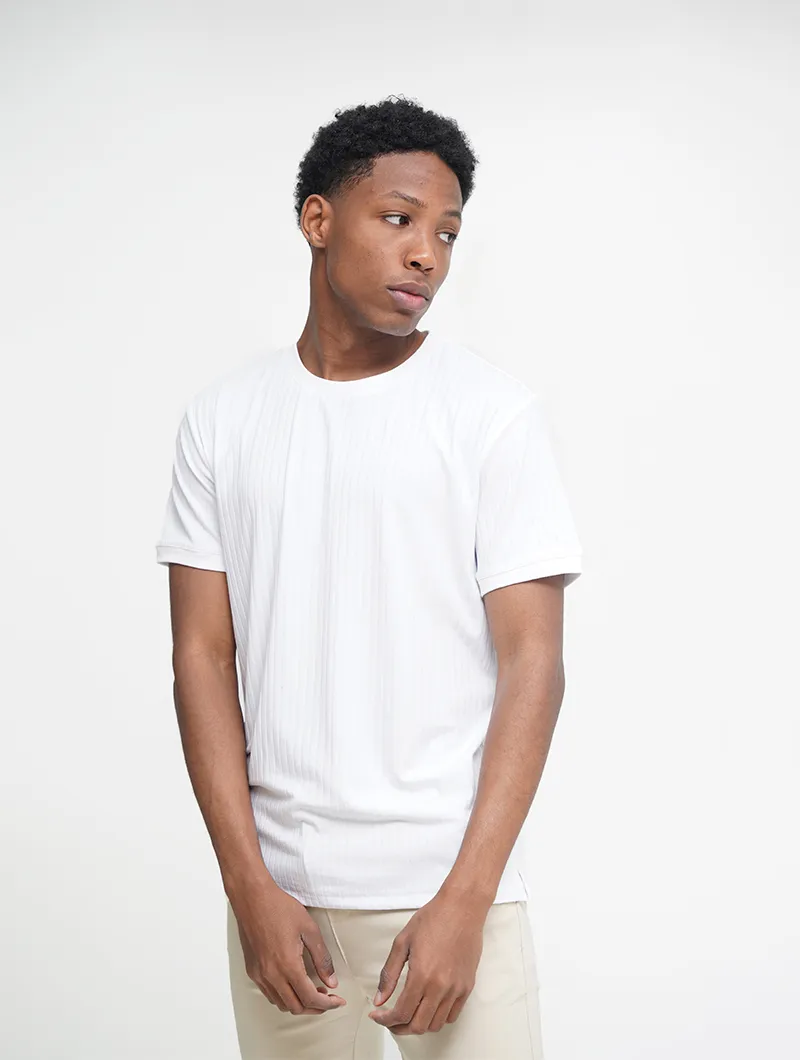 T-shirt col rond basic